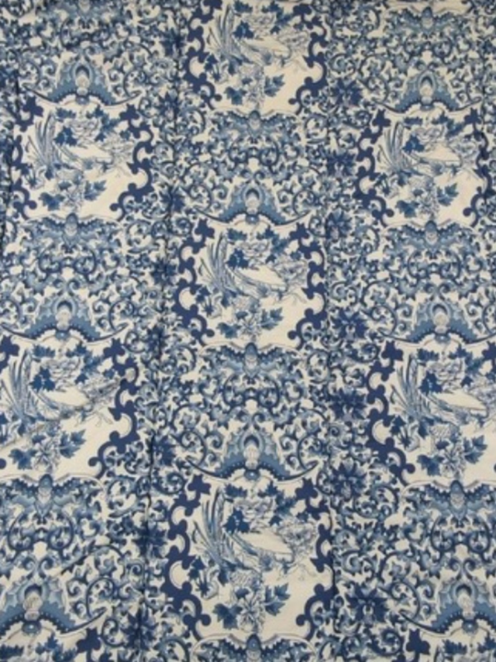Lauren Ralph Lauren Porcelain Blue Tamarind Queen Chinoiserie Comforter Birds